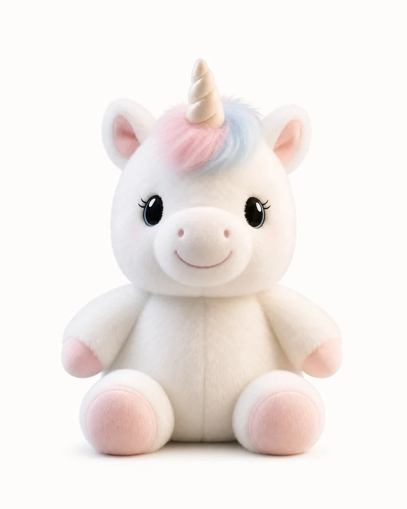Uniquie, the white LifeToy unicorn